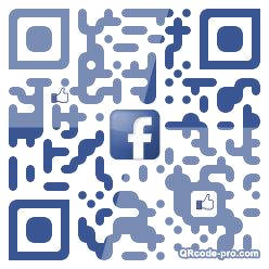 QR code with logo AMI0