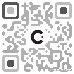 QR code with logo AQD0