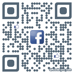 QR code with logo AWa0