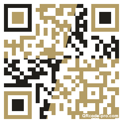 QR code with logo AeD0