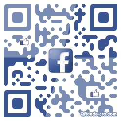 QR code with logo AgJ0