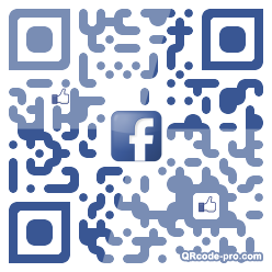 QR code with logo Ahl0