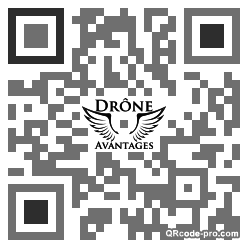 QR code with logo Awf0