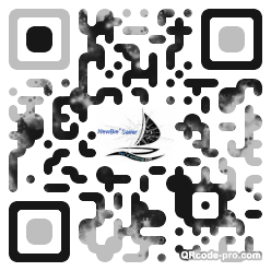 QR code with logo AY80