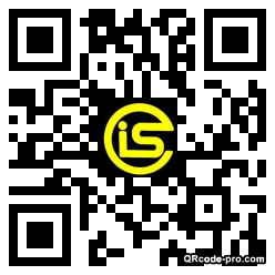 QR code with logo B5B0