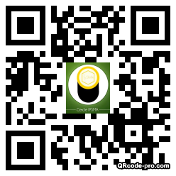 QR code with logo B5E0