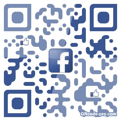 QR code with logo B5K0