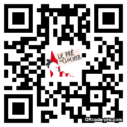 QR code with logo BE30