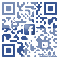 QR code with logo BIc0