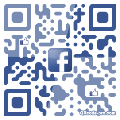 QR code with logo BJF0