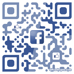 QR code with logo BUa0