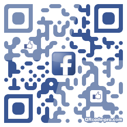 QR code with logo BWf0