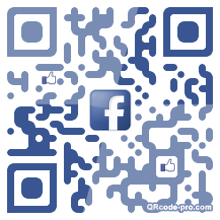 QR code with logo BZx0