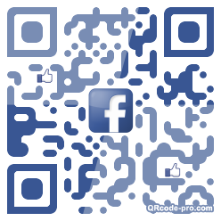 QR code with logo Bp80