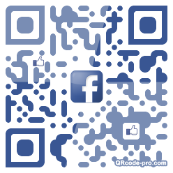 QR code with logo Btf0