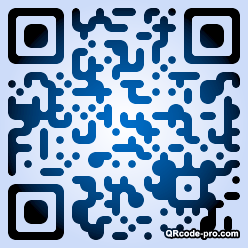 QR code with logo BuB0