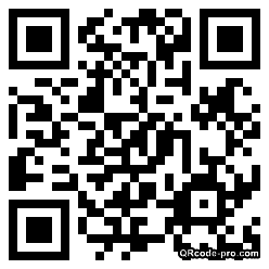 QR code with logo ByN0