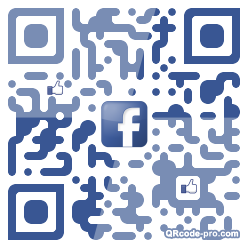 QR code with logo C980