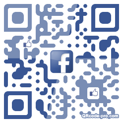 QR code with logo Cff0