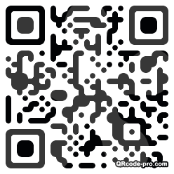 QR code with logo CBh0