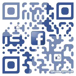 QR code with logo CBo0