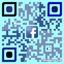 QR code with logo CFu0