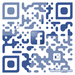 QR code with logo CK90