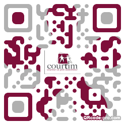 QR code with logo CLy0