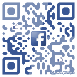 QR code with logo CQ30