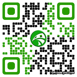 QR code with logo CRw0