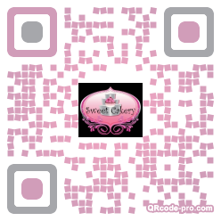 QR code with logo Chq0