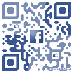 QR code with logo CmF0