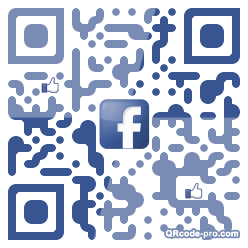 QR code with logo CnW0