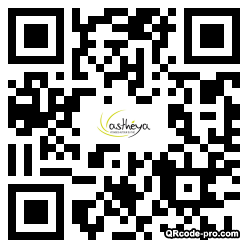 QR code with logo CpJ0