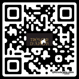 QR code with logo Cr90