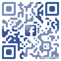 QR code with logo CsD0