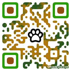 QR code with logo Czy0