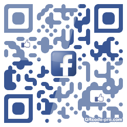 QR code with logo D330