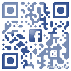 QR code with logo D9x0