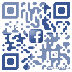 QR code with logo DbI0