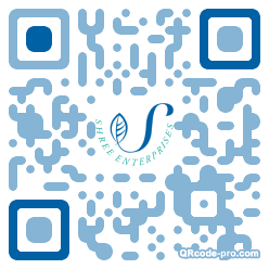 QR code with logo DgW0