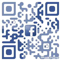 QR code with logo Dkb0