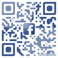 QR code with logo DsL0