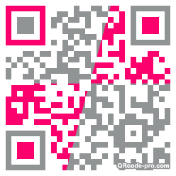 QR code with logo Dw90