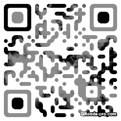 QR code with logo DFa0