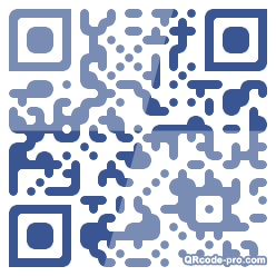 QR code with logo DRn0