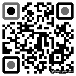 QR code with logo DU40