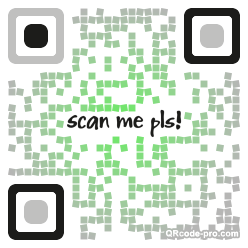 QR code with logo DVY0