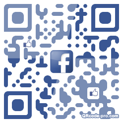 QR code with logo DWr0