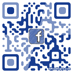 QR code with logo E030